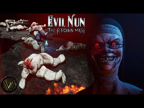 Видео: Варим ЗЕЛЬЕ🧪! Узнаем что за РОЗОВОЙ дверью🟪? #4 Evil Nun The Broken Mask 🪰😈