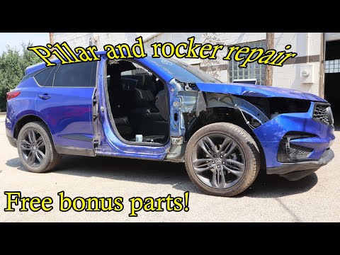 Видео: Ремонт поврежденной стойки и коромысла на RDX Aspec