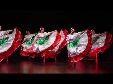 Видео: Мексиканский праздничный народный танец