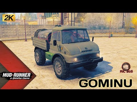 Видео: GOMINU Честный Обзор мода Spintires MudRunner