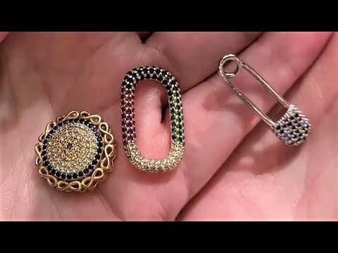 Видео: AliExpress🛒 Серьги, кулоны, дуги, подвески