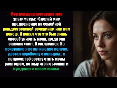 Видео: Моя девушка поставила мне ультиматум: «Сделай мне предложение на семейной рождественской вечеринке