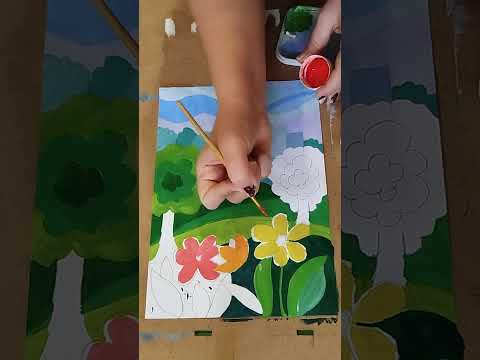 Видео: Е.п декоративний пейзаж 2