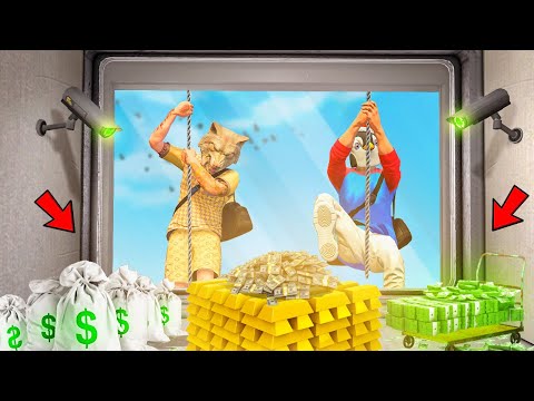 Видео: ЭКСТРЕМАЛЬНОЕ ОГРАБЛЕНИЕ БАНКА В ГТА 5 ОНЛАЙН 2 ЧАСТЬ ! - ЧЕЛЛЕНДЖИ GTA 5 ONLINE