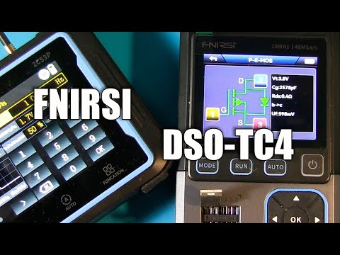 Видео: Транзистор тестер, цифровой осциллограф, генератор сигналов FNIRSI DSO-TC4  10 МГц 48MSa/s