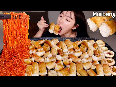 Видео: говядины 2кг и острый самянг-рамен"Булдакская лапша» Daechang,spicy Buldak noodls Mukbang