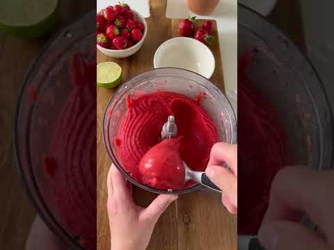 Видео: 🌱КЛУБНИЧНЫЙ СОРБЕТ🍓🍧😋🌱