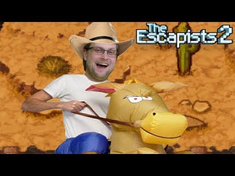 Видео: КОВБОЙСКИЙ ПОБЕГ ► The Escapists 2 #4
