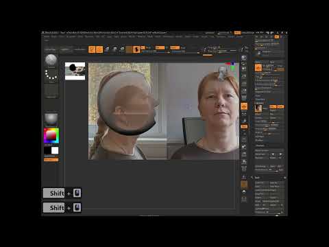Видео: Скульптинг Головы девушки в программе ZBrush часть 1