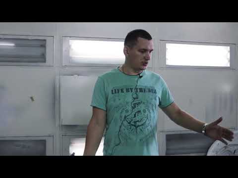 Видео: Land Cruiser 100, BMW засандалили, Новый блок от BMW E70, процесс покраски 070 (белый жемчуг)