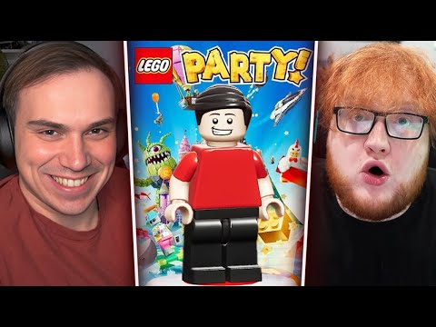 Видео: ГЛЕБ ИГРАЕТ в LEGO Party! (Хелин, Витя, Вероника) | Sasavot