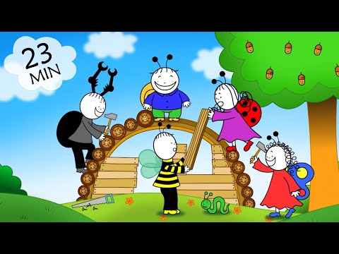 Видео: Бублик и Ягодка компиляция - Хороший день с друзьями | 5 эпизод