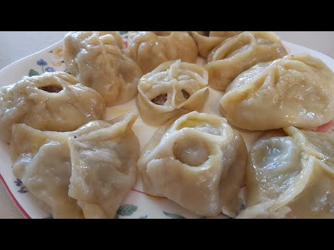 Видео: Манты 7 видов лепки и 3 вида соуса. Manti 7 types of molding and 3 types of sauces.