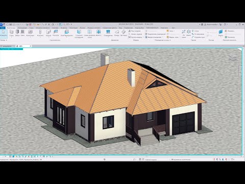 Видео: Как сделать крышу в Autodesk Revit. Часть VII - Как сделать обрешетку