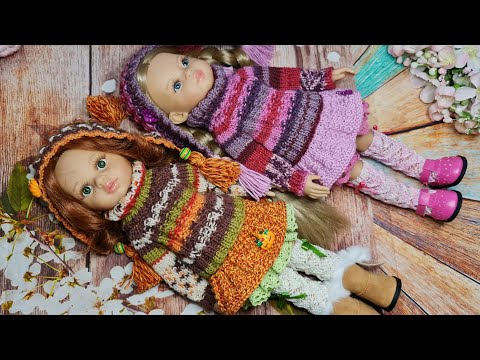 Видео: Вязальный блог* Листья желтые, будет ли МК?* Мои куклы* Ваши работы*