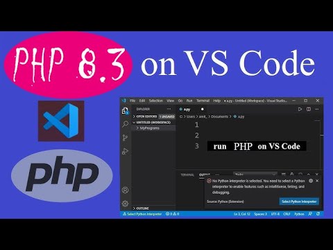 Видео: Открытие PHP в редакторе VS Code, без Open Server Panel