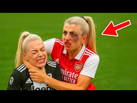 Видео: Самые безумные красные карточки в женском футболе