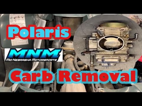 Видео: Снятие карбюратора Polaris — как снять карбюратор на Sportsman / Magnum / Xplorer