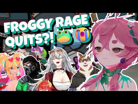 Видео: Фрогги, крутой парень?! 🐸 Полный ХАОС в Among Us 3D! 😈