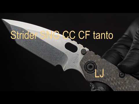 Видео: Strider SNG CC CF tanto  от LJ   #4K #Китай