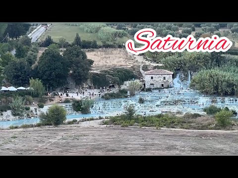 Видео: Saturnia di Terme, Тоскана