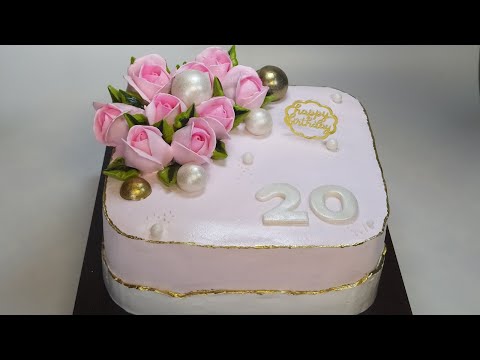 Видео: Торт 🎂 для девушки