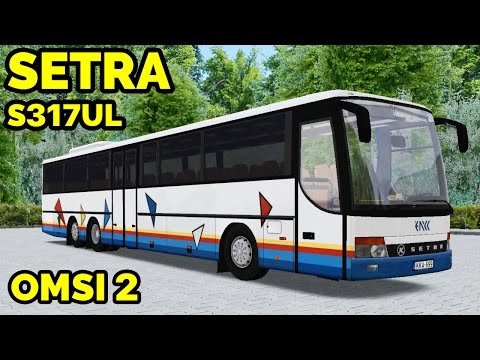 Видео: OMSI 2 - Обзор автобуса Setra S317UL. Fikcyjny Szczecin, маршрут 259