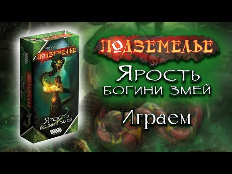 Видео: Подземелье: Ярость Богини Змей - Играем