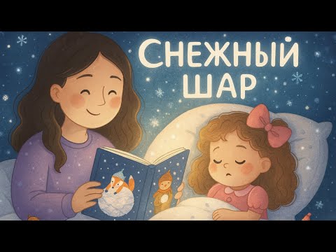 Видео: «Снежный шар» Ольги Фадеевой, читаем сказку вслух🦊
