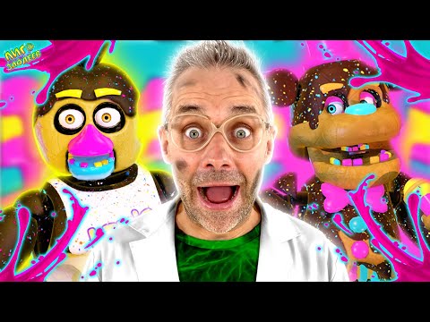 Видео: АНИМАТРОНИКИ ФРЕДДИ И ЧИКА ИЗ ШОКОЛАДА! ДОКТОР ЗЛЮ И FNAF: ПАСХАЛЬНЫЕ FUNKO FIVE NIGHTS AT FREDDY`S!