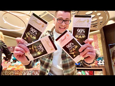 Видео: Скупил половину супермаркета, шоколадный магазин и кофе