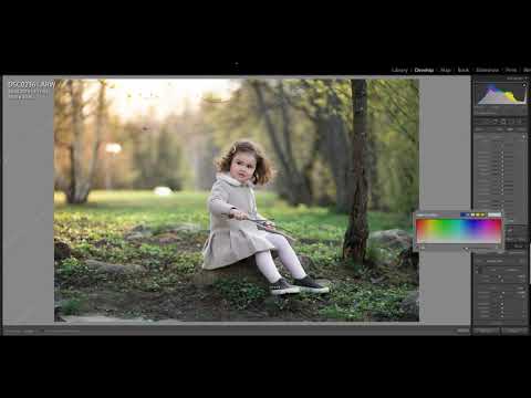 Видео: Обработка в Lightroom. Инструмент градиент.