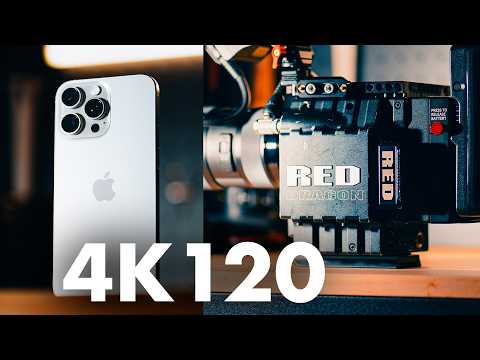 Видео: iPhone 16 Pro Max против кинокамеры за $30 000 | Противостояние 4K 120 кадров в секунду