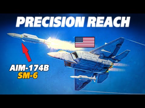 Видео: Я установил Aim-174B на F-22 Raptor, и это было потрясающе | Long Range Precision | DCS |