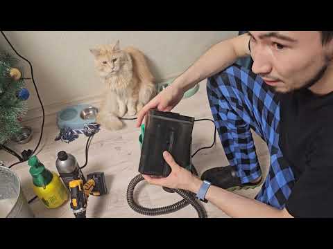 Видео: Обзор на моющий пылесос Kitfort kt-5162-2#Kitfort #Китфорт