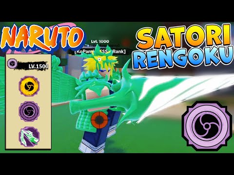 Видео: Шиндо Лайф обзор SATORI RENGOKU 😱 Shindo Life Наруто Роблокс