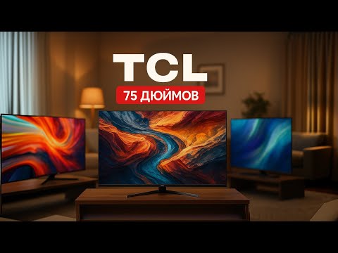 Видео: 🔥 Лучшие телевизоры TCL 75 дюймов 2025 — топ картинка, звук, технологии MiniLED и QLED!