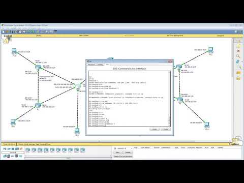 Видео: Cisco Packet Tracer. Объединение сетей, которые используют разные протоколы маршрутизации