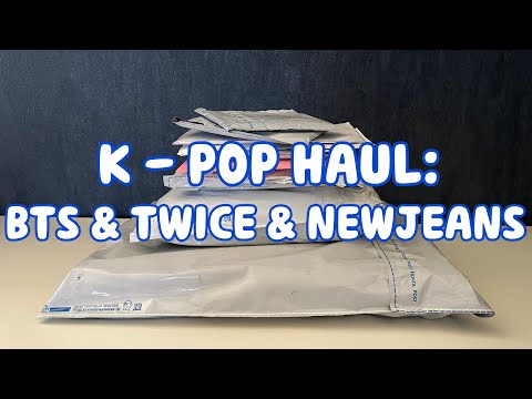 Видео: ⋆｡˚ 💌 Kpop haul (ep. 9) | Распаковка К-Поп Карт и Мерча | BTS | NewJeans | TWICE 💜