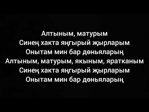 Видео: Ильдар Гадельшин - Алтыным, матурым