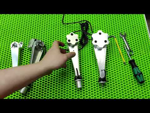 Видео: откидная лапа для 3D щупа