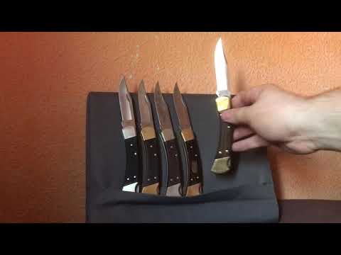 Видео: НОЗ. Не правильный обзор З. 10 ножей Buck 110.