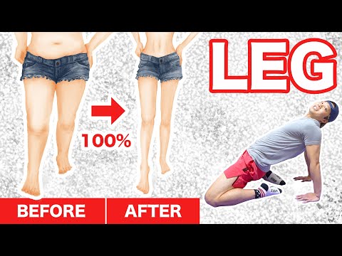 Видео: [Раз в день]100% тонкие ноги!10 супер-растяжек, от которых можно похудеть даже для мускулистого тела