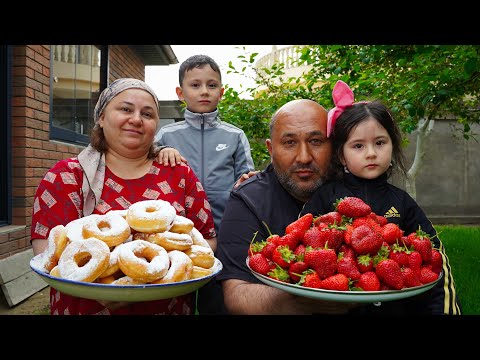 Видео: Деревенские пончики по простому рецепту. Внуки были довольны