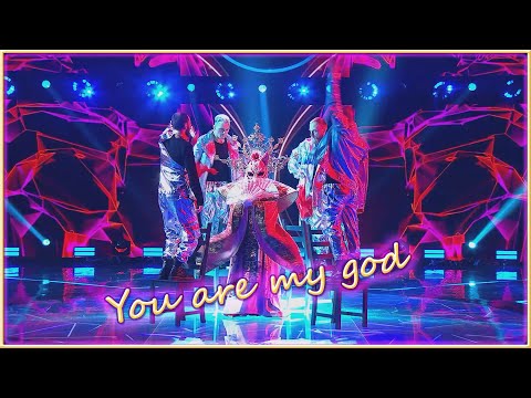 Видео: DIANA ANKUDINOVA (Диана Анкудинова) You are my God (Ты мой Бог)  "Masked singer show" Ep.5