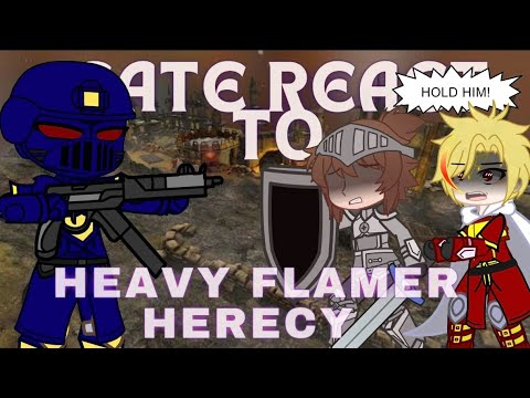 Видео: (Все части) Реакция GATE на TheRussianBadger//WARHAMMER//Heavy Flamer Heresy