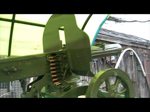Видео: Макет пулемёта МАКСИМА (собирательный образ)