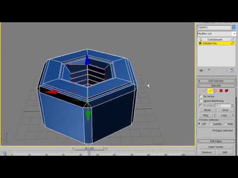 Видео: Моделирование гайки в 3D MAX