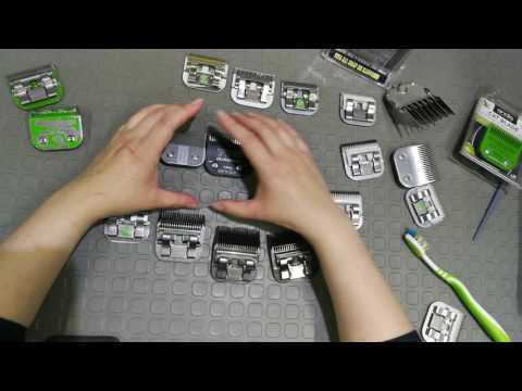 Видео: Ножи для машинок для стрижки животных собак и кошек обзор andis moser oster