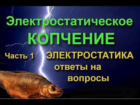 Видео: ЭЛЕКТРОСТАТИЧЕСКОЕ КОПЧЕНИЕ .Ч.1. Электростатика, ответы на вопросы